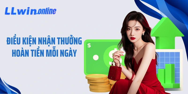 Điều kiện nhận thưởng hoàn tiền mỗi ngày